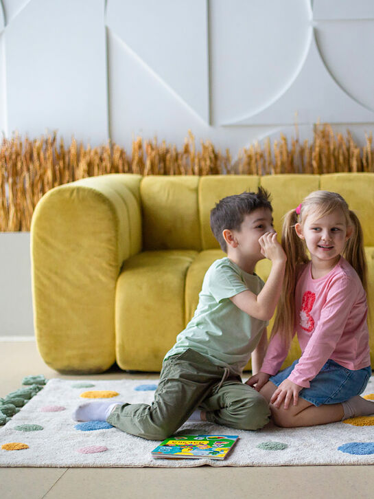 Хлопковый ковер Lovely dots 120х180 см Lillaland | Фото 4