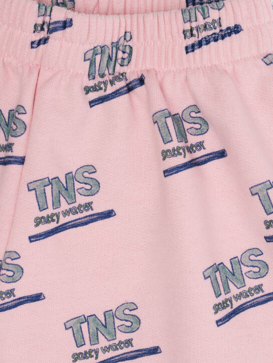 Шорты розовые с лого The New Society | Фото 3