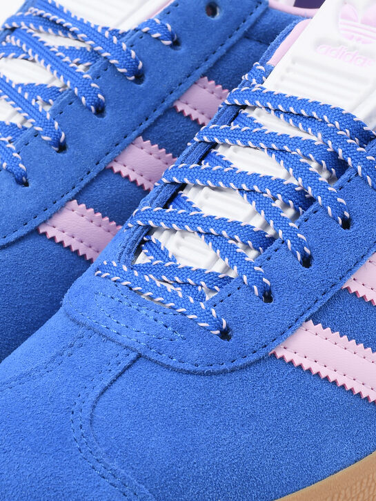 Кеды Gazelle синего цвета Adidas | Фото 7