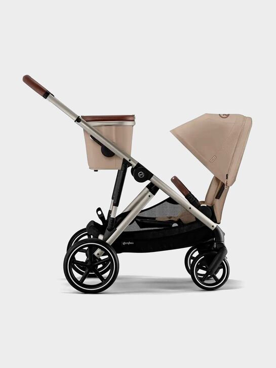 Коляска Gazelle S TPE Almond Beige с корзиной и дождевиком CYBEX | Фото 5