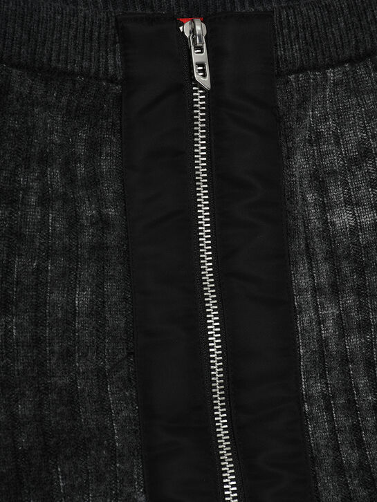 Юбка из шерсти, черная Diesel | Фото 3