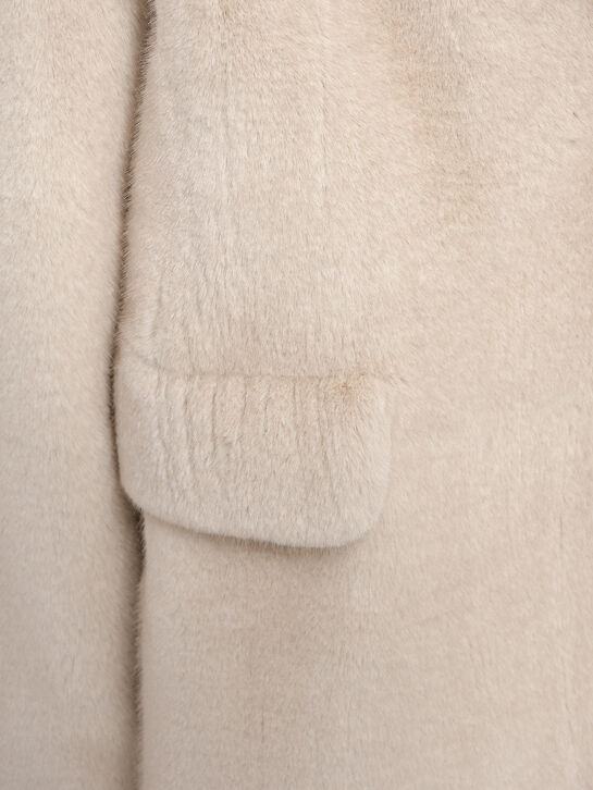 Пальто из эко-меха Flashin | Фото 6