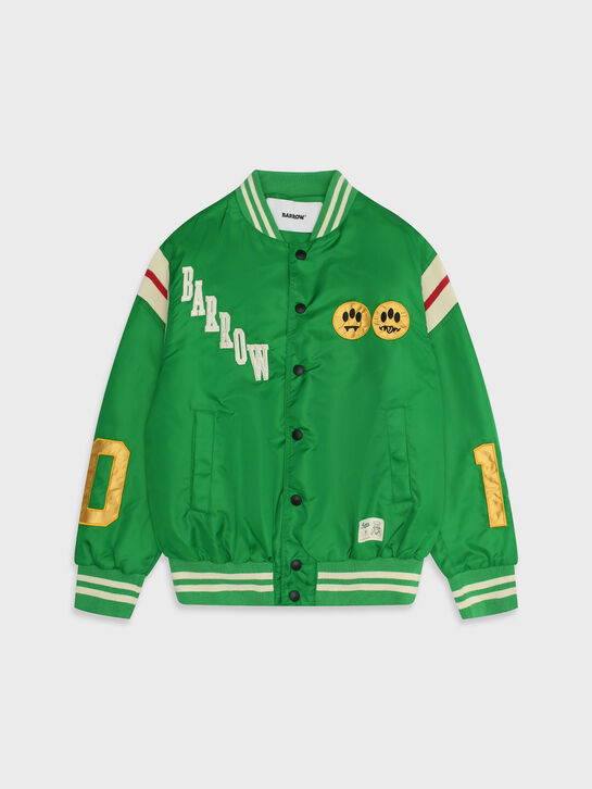 Куртка-бомбер с цветными патчами Barrow | Фото 1