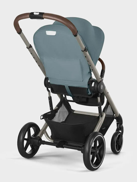 Коляска Balios S Lux TPE Stormy Blue с дождевиком CYBEX | Фото 5
