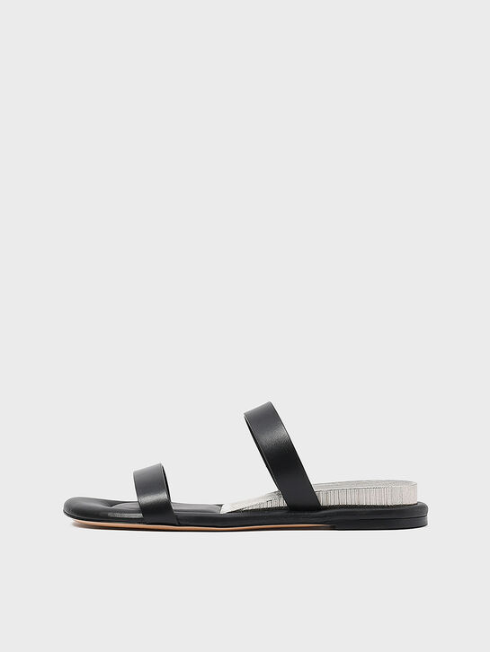 Сандалии Zep Blade, черные Casadei | Фото 1