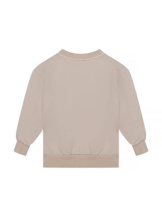 Свитшот с принтом &quot;зубная щетка&quot;, бежевый Weekend house kids | Фото 2