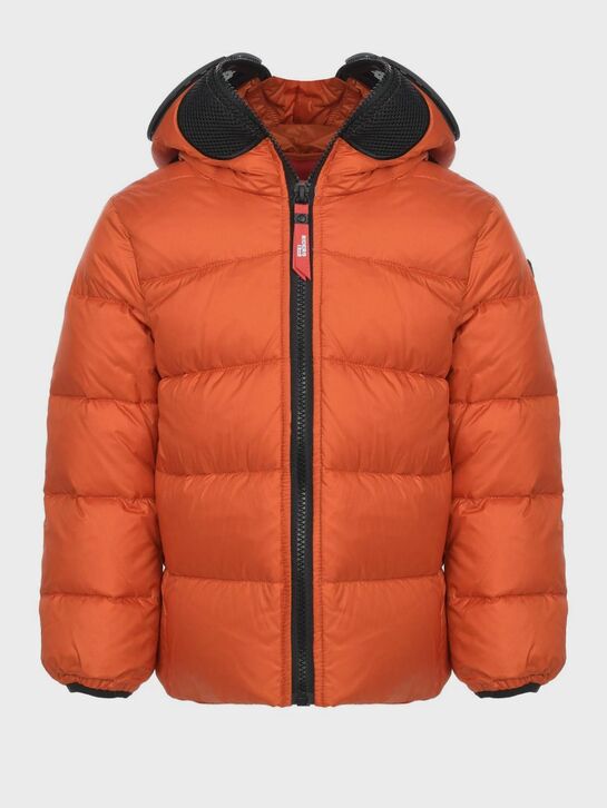 Оранжевая куртка с очками на капюшоне AI RIDERS ON THE STORM | Фото 4