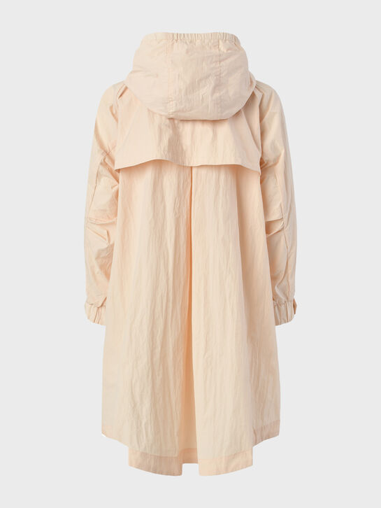 Плащ с капюшоном на молнии, бежевый Chloe | Фото 2