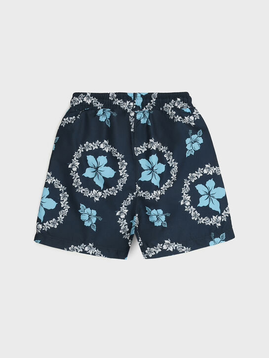Шорты для купания с принтом &quot;гибискус&quot; The New Society | Фото 2