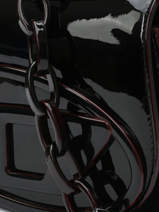 Сумка 1DR с лого в тон, черная Diesel | Фото 7