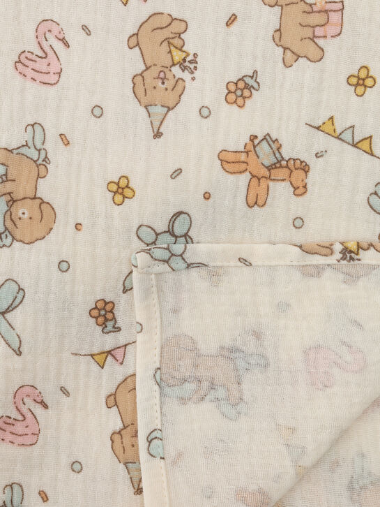 Комплект пеленок из муслина 3 шт, 120х120 см Jan&Sofie | Фото 11