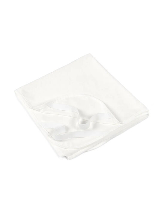 Наматрасник детский 140х70 см, белый Happy Baby | Фото 1