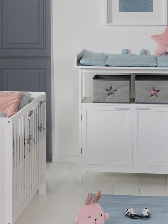 Пеленальный комод с шкафчиком Hamburg, белый Roba | Фото 2