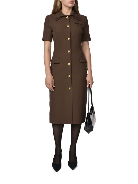 Платье миди на пуговицах ALINE | Фото 2