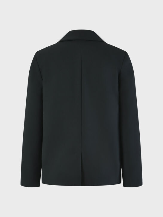 Пиджак классический однобортный, черный Patrizia Pepe | Фото 2