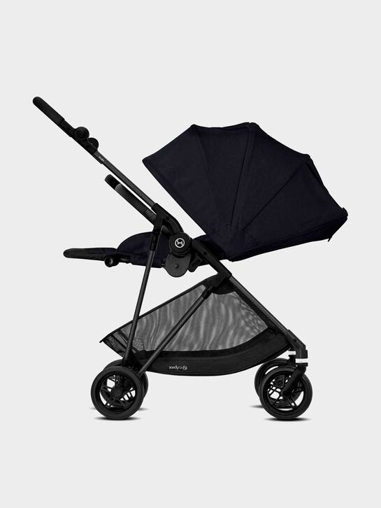 Коляска прогулочная Melio Carbon Magic Black с дождевиком CYBEX | Фото 4