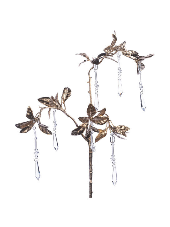 Декоративный стебель с листьями и подвесками, 83 см Goodwill | Фото 1