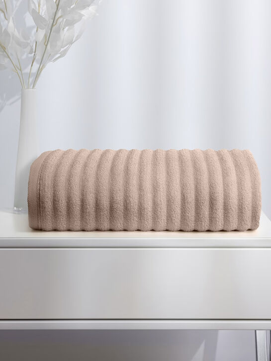 Полотенце махровое для тела 100х150 см, Wave Tactile Soft Silver | Фото 3