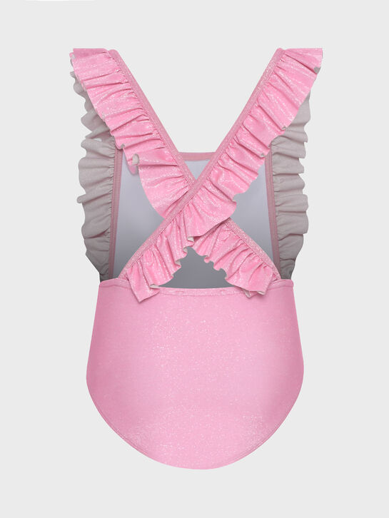 Купальник с рюшами, розовый The New Society | Фото 2