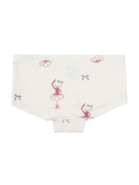 Трусы-шортики с принтом &quot;балерина&quot; Sanetta | Фото 1