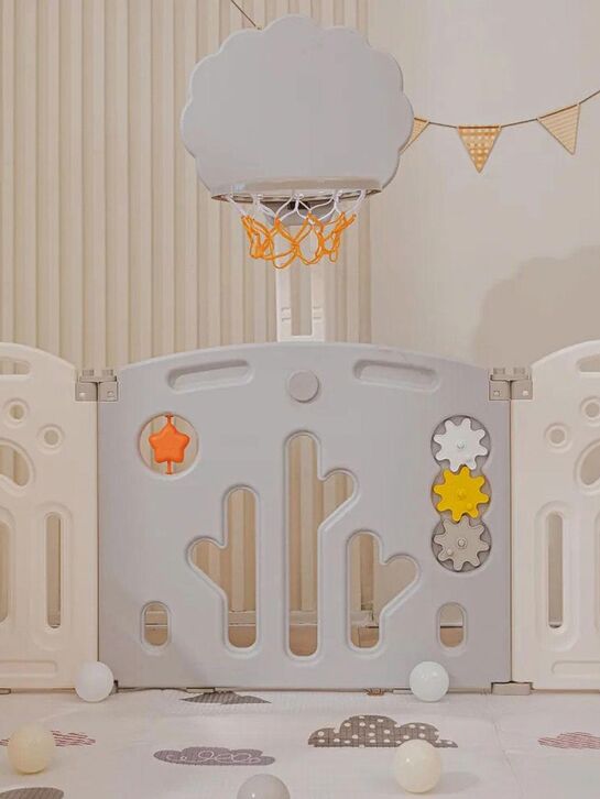 Манеж Kids DeLuxe Grey 150x180 см UNIX Kids | Фото 9