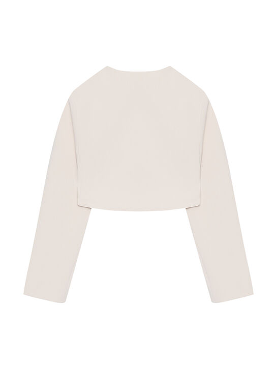 Пиджак укороченный с имитацией карманов Elisabetta Franchi | Фото 2