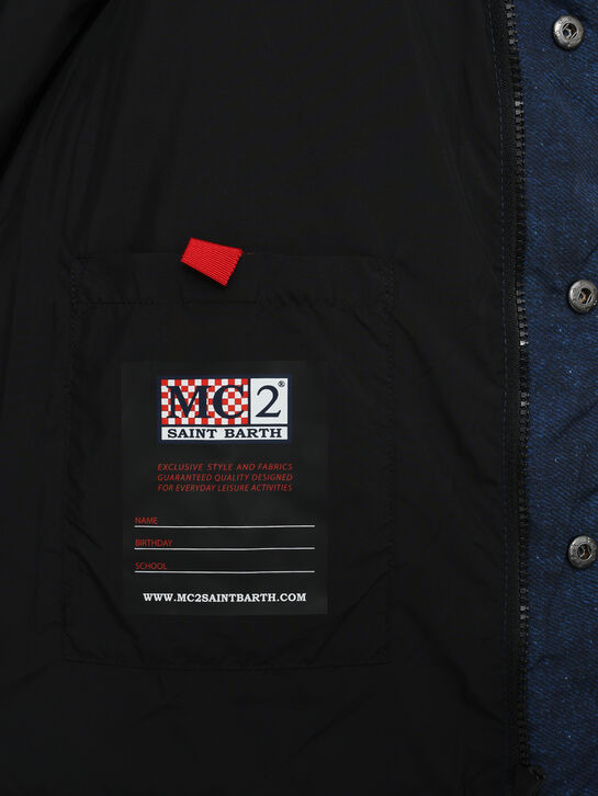 Куртка стеганая, &quot;Снупи&quot; на спине Saint Barth | Фото 4