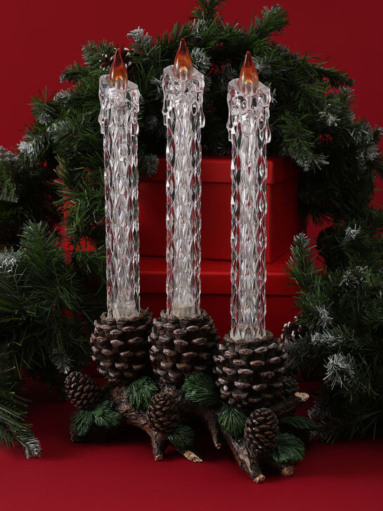 Декор &quot;Свечи&quot; (подсветка, 2хАА), 39 см TIANQIN ARTS AND CRAFTS | Фото 2