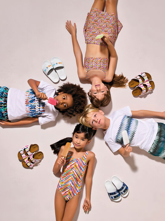 Купальник с принтом &quot;зигзаги&quot; Missoni | Фото 2