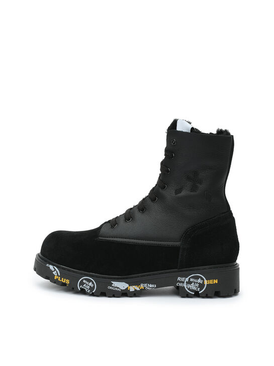 Ботинки замшевые с лого на подошве Premiata | Фото 1