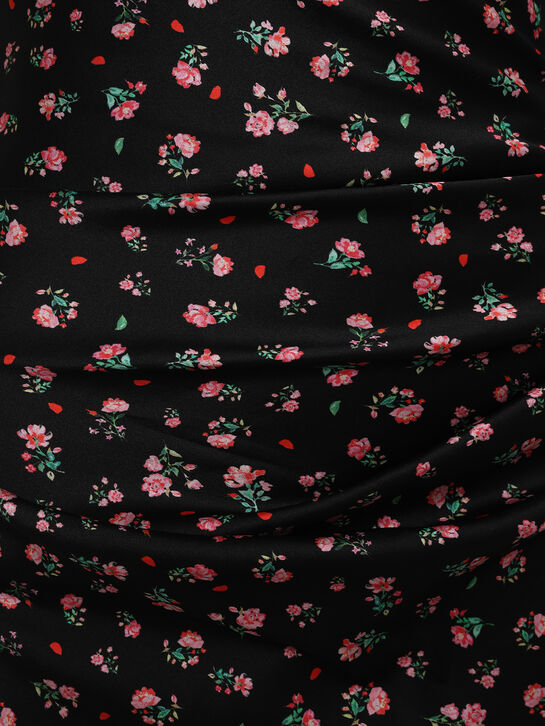 Платье макси с цветочным принтом Roses & Lace | Фото 7