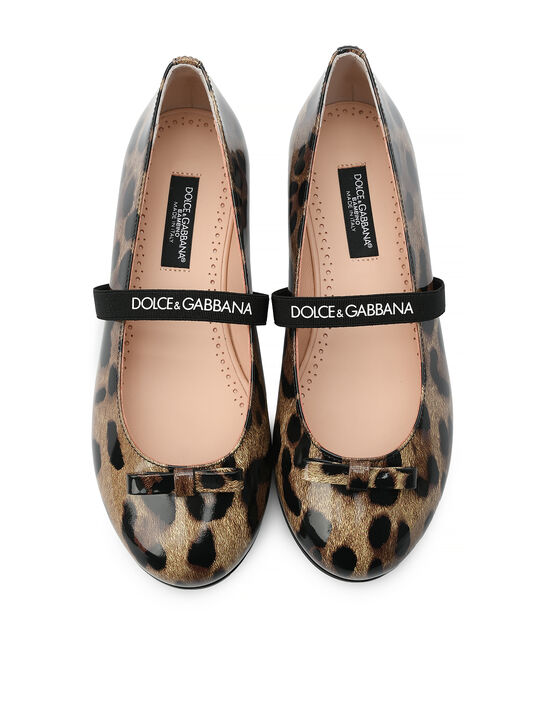 Туфли с леопардовым принтом Dolce&Gabbana | Фото 5