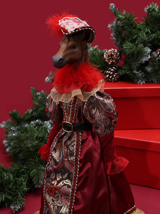 Игрушка набивная &quot;Лошадь&quot;, L18 W14 H47 см TIANQIN ARTS AND CRAFTS | Фото 4