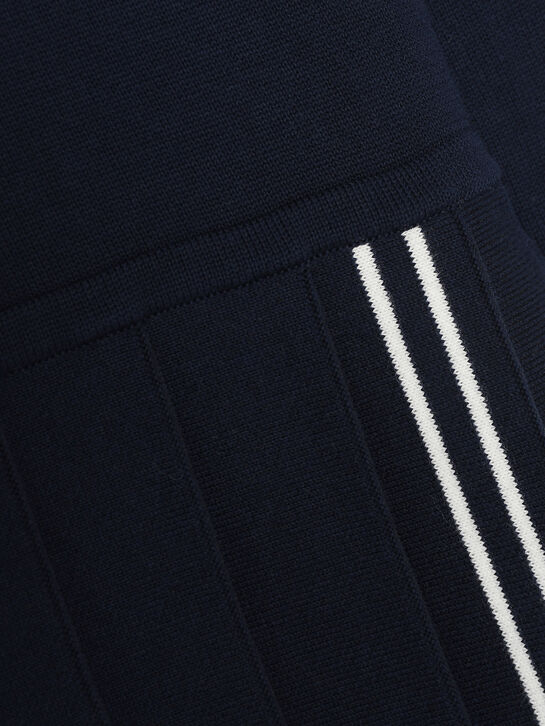 Платье с контрастными полосками, синее KengLabel | Фото 3