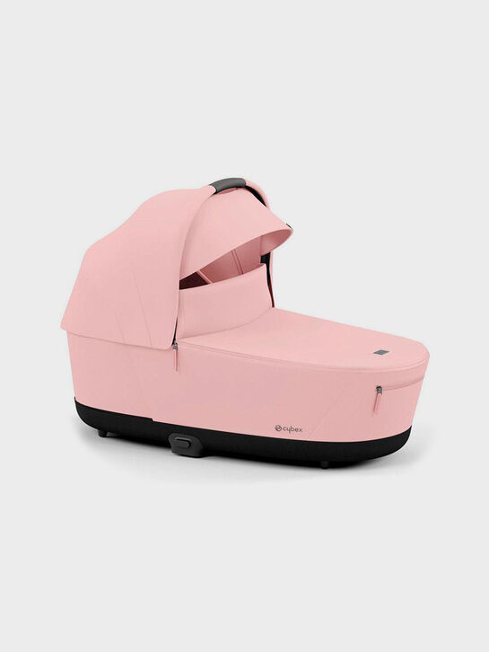 Коляска 3 в 1 Priam IV Rosegold цвет Peach Pink в комплекте со спальным блоком Lux Carry Cot , креслом Cloud T и Базой isofix CYBEX | Фото 8