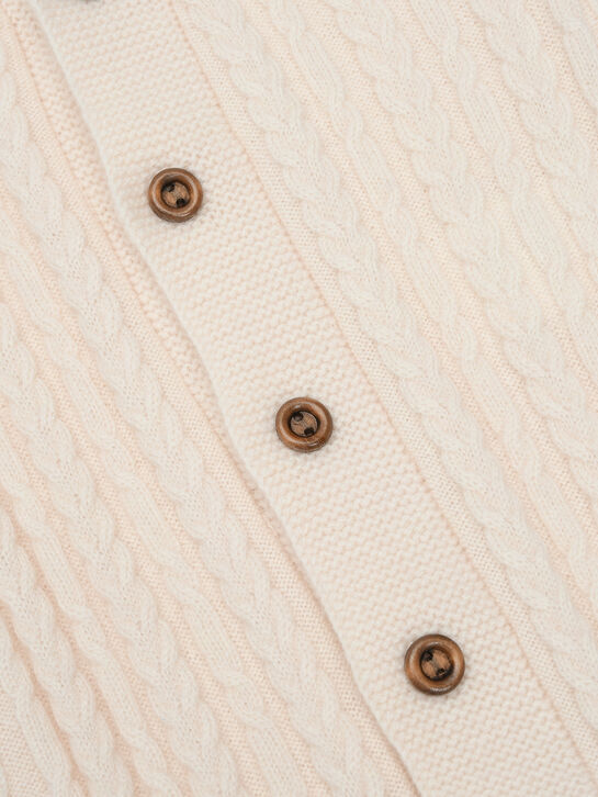 Комбинезон из кашемира с декором &quot;косы&quot; Born to Bloom | Фото 3