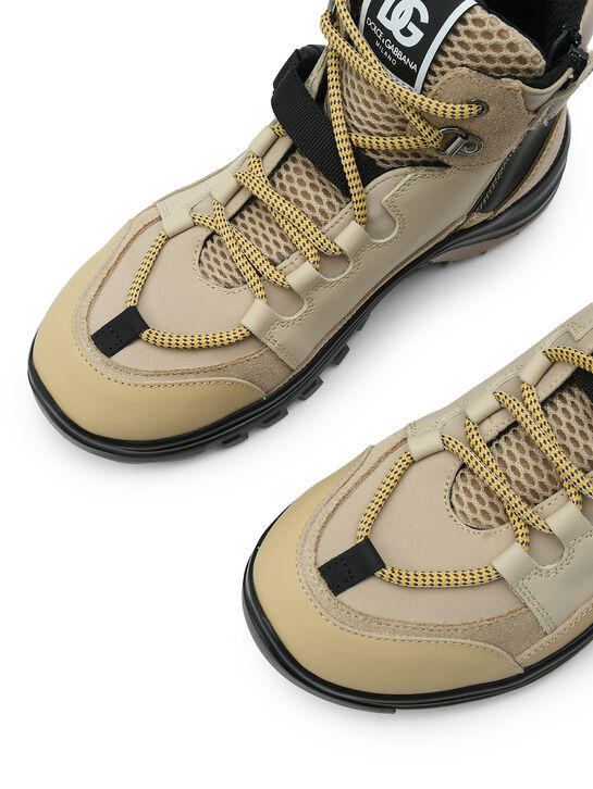 Ботинки треккинговые, бежевые Dolce&Gabbana | Фото 5