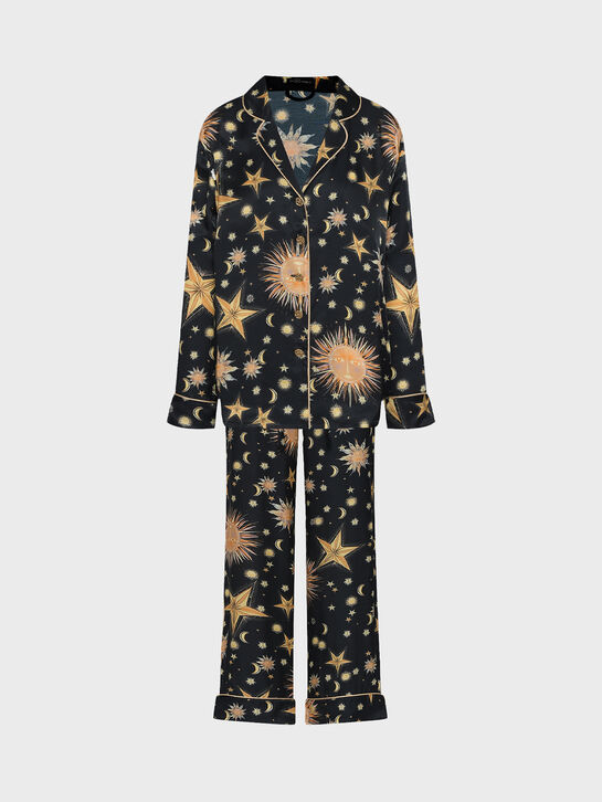 Комплект: рубашка и брюки, с принтом &quot;звездное небо&quot; Dan Maralex | Фото 1