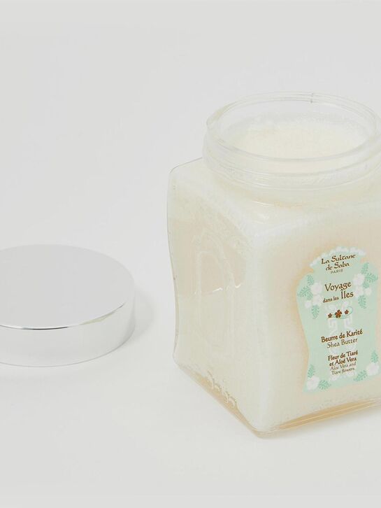 Масло карите для тела и волос Алоэ Вера и Цветы Тиаре, 300 мл La Sultane de Saba | Фото 3