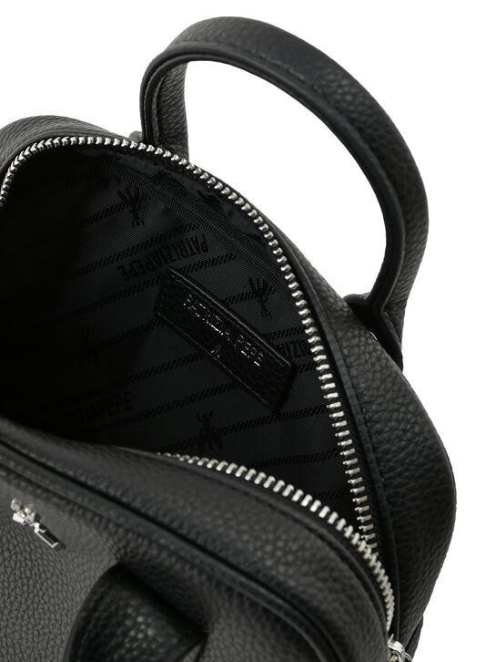 Сумка с лого, черная Patrizia Pepe | Фото 4