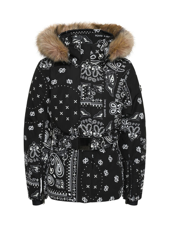 Куртка с капюшоном и поясом Poivre Blanc | Фото 1