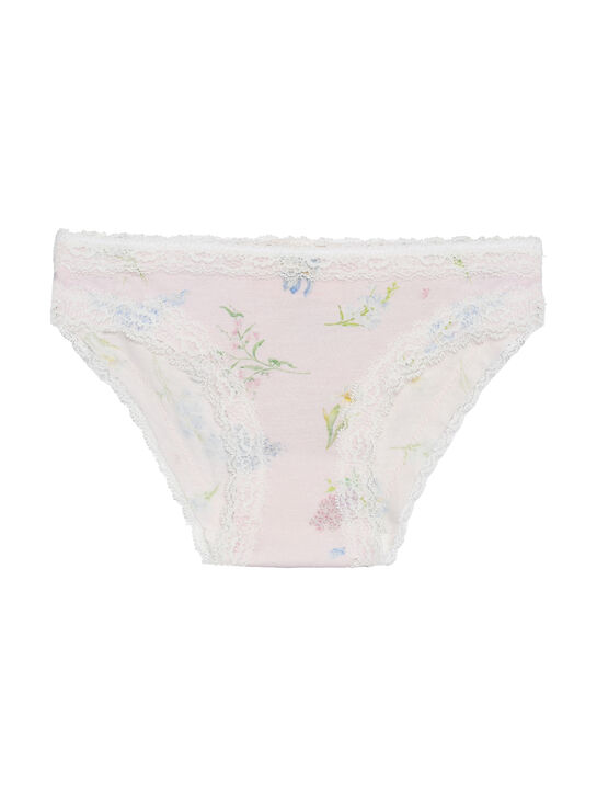 Трусы с цветочным принтом, розовые Story Loris | Фото 1