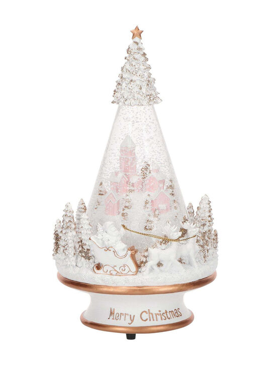 Новогодний сувенир Шар Village Merry Christmas 15×15×27 см Timstor | Фото 1