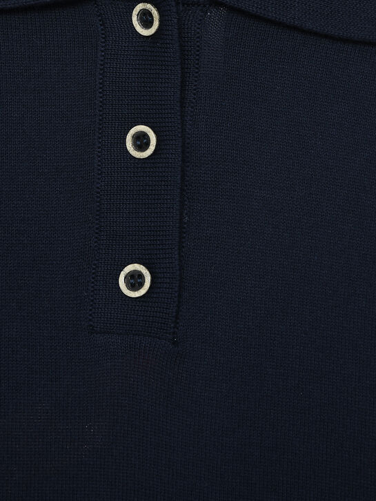 Футболка-поло, синяя KengLabel | Фото 3