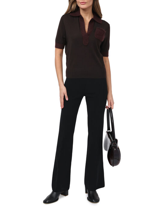 Джемпер из шерсти, темно-коричневый Dorothee Schumacher | Фото 2