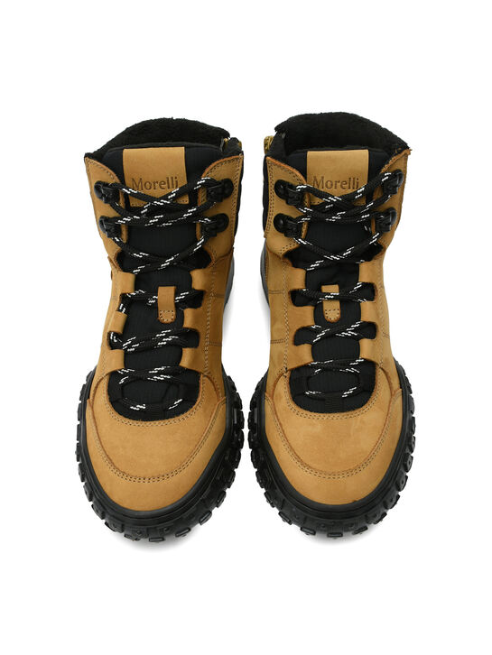 Кеды высокие, бежевые Morelli | Фото 5