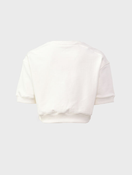 Укороченный свитшот с лого Chloe | Фото 2