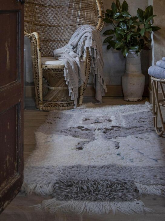 Шерстяной стираемый ковер Zuni 240х90 Lorena Canals | Фото 12