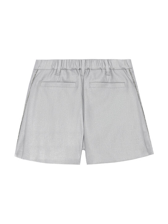 Бермуды из смесовой шерсти, серые Brunello Cucinelli | Фото 3