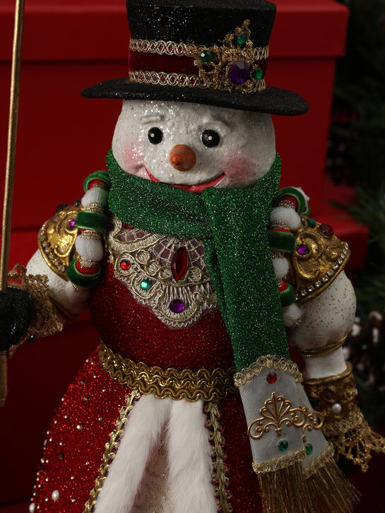 Набор интерьерных фигурок Снеговики, 37 см Goodwill | Фото 7